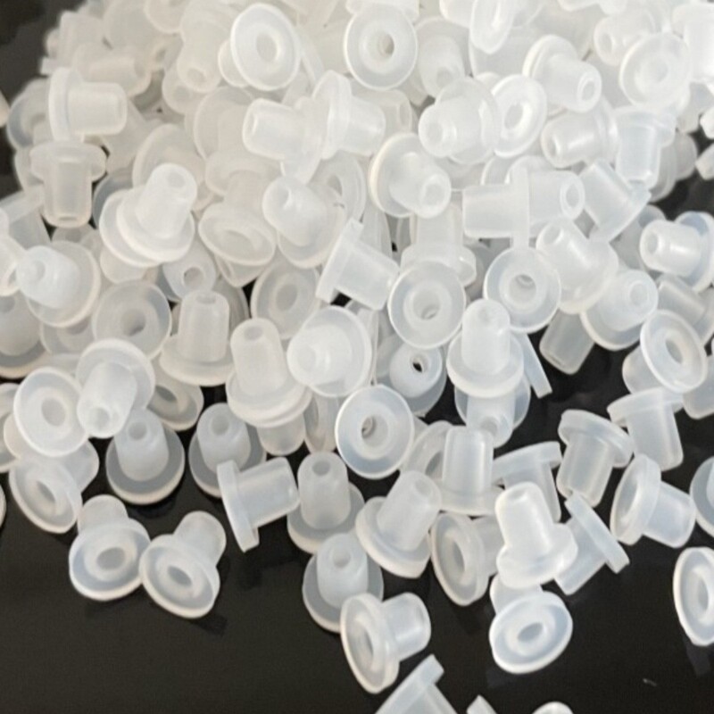 Insulating Silicone Rubber T-Type Sealing Plug Concave and Convex Step Hollow Flange Gasket Bushing O-Ring Meson Accessories Cover