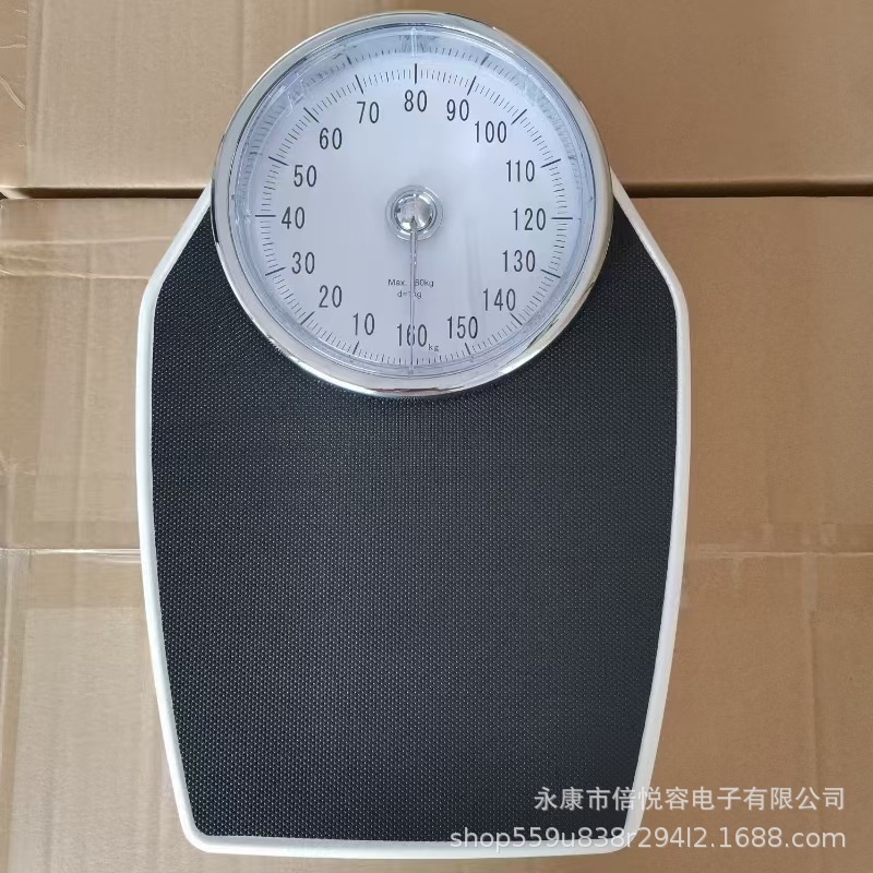 批发160kg高档机械体重秤健康秤不锈钢指针式浴室秤防水人体秤