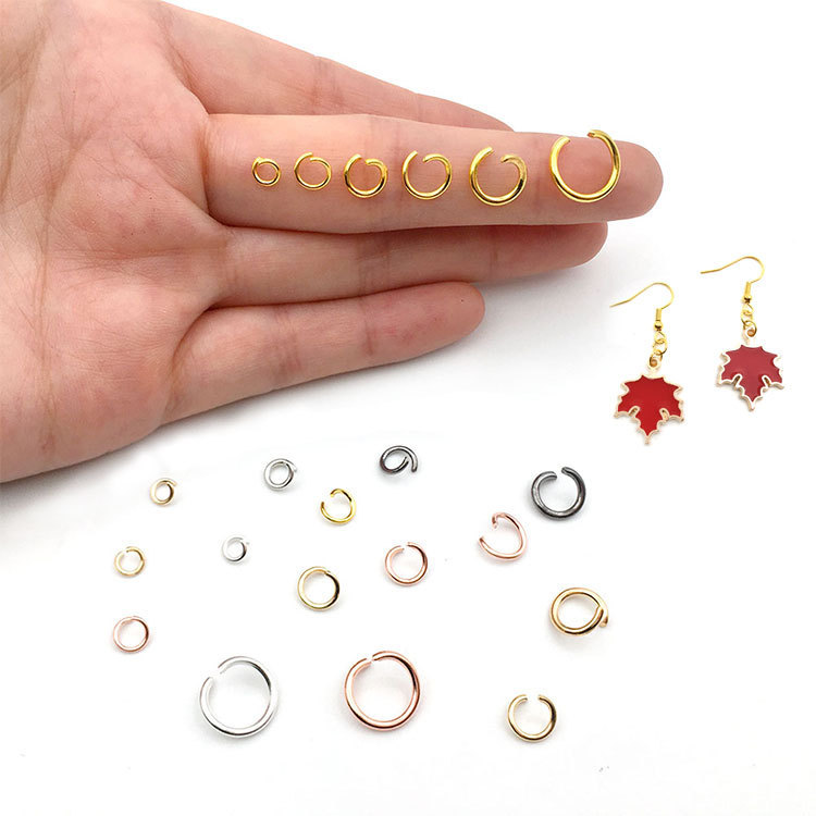 15g Open Jump Ring Single Ring O-Ring Connecting Ring Open Ring Connecting Ring DIY Jewelry Accessories Bracelet Material Kit Zhongcheng 15g Open Jump Ring Single Ring O-Ring Connecting Ring Open Ring Connecting Ring DIY Jewelry Accessories Bracelet Material Kit Zhongcheng