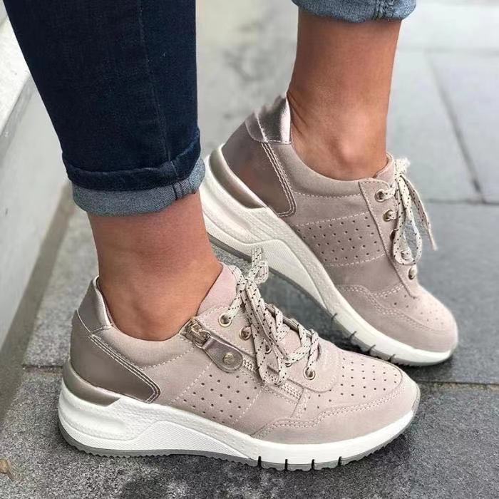 2022 New Foreign Trade Size 35-43 Fashion Casual Women's Shoes Sports Shoes Lace-up Thick Size Women's Shoes 2022 New Foreign Trade Size 35-43 Fashion Casual Women's Shoes Sports Shoes Lace-up Thick Size Women's Shoes