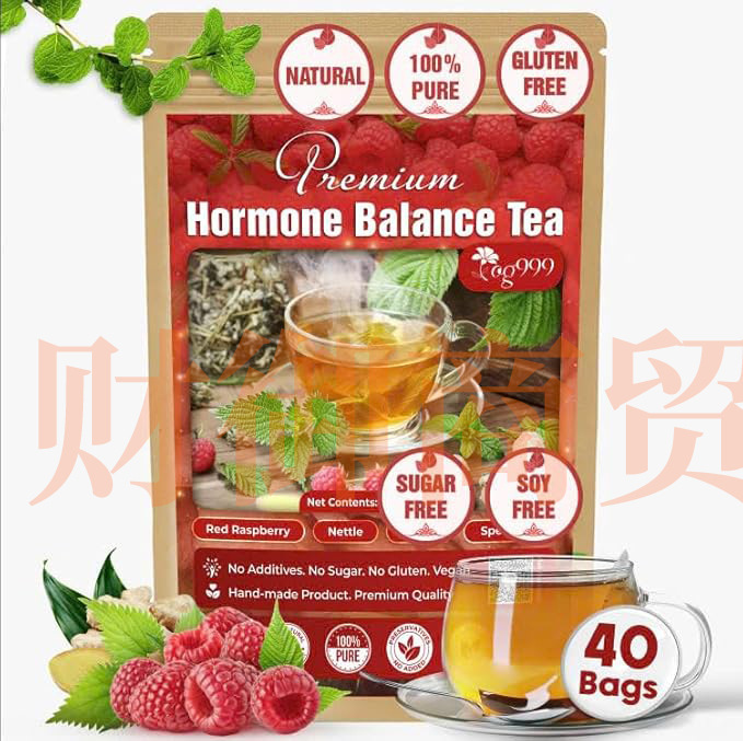 Hormone Balance Tea Raspberry Leaf Tea 40 Bags Amazon Tk Popular Tea Bag Customization