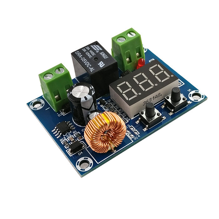 XH-M609 直流电压保护模块锂蓄电池欠压亏电低电量断开输出12-36V