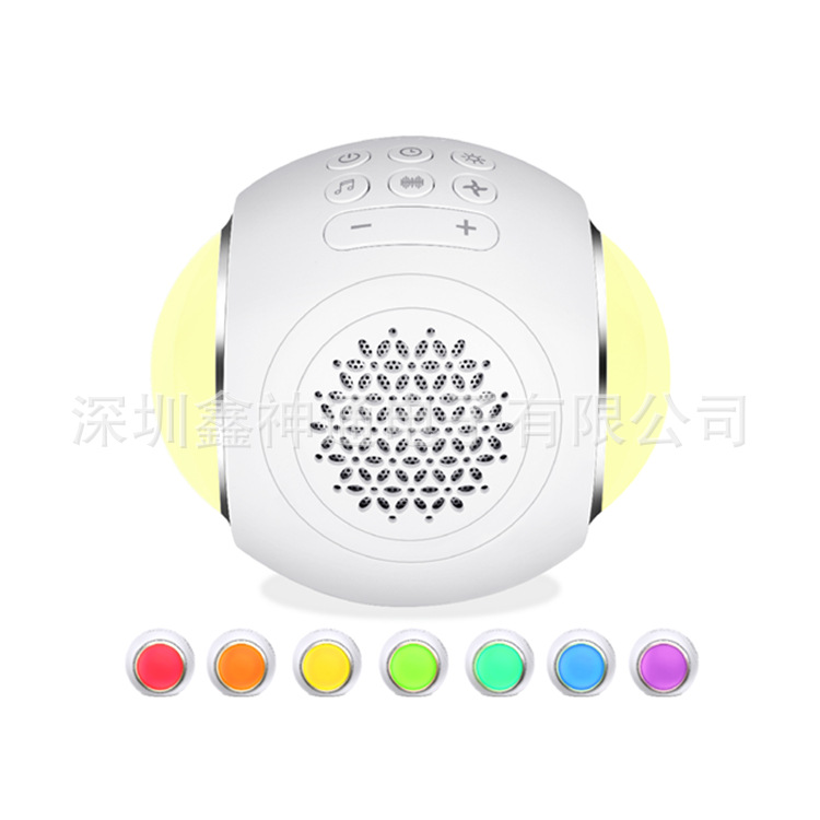 跨境电商新品白噪音I86 婴儿睡眠仪 自然声 催眠曲 助眠仪 小夜灯