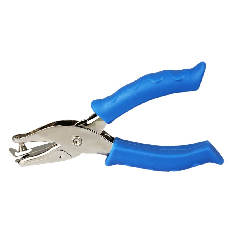 Rubber-Coated Bead Puncher, Stationery Binding Puncher, Round Hole Paper Puncher, Manual Hole Puncher, Punch Pliers