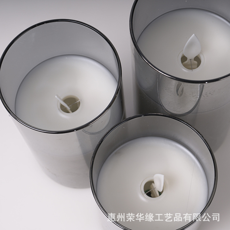 LED remote control electronic candle glass home wedding birthday…