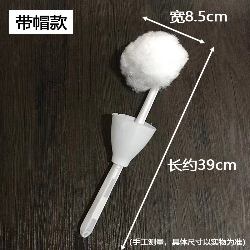 Cepillo de baño doméstico cepillo de alambre de nylon cepillo de limpieza mango largo cepillo de inodoro squeeze inodoro de algodón cepillo de baño inodoro de hotel