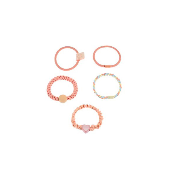 Anillo de cabello de dopamina de oso para niños de mujer correa de cabello de alta sensibilidad no lastimar cabello de cabello de cola de caballo adornos de cabello al por mayor