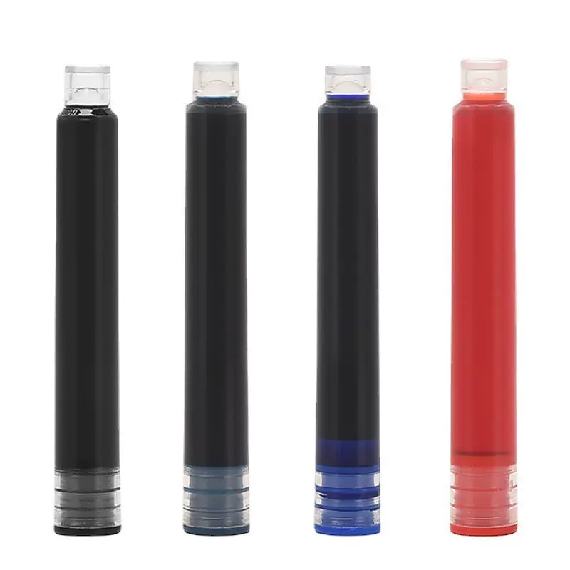 KOMI钢笔墨囊3.4通用口径学生可替换纯蓝可擦/黑色/红色/蓝黑墨水