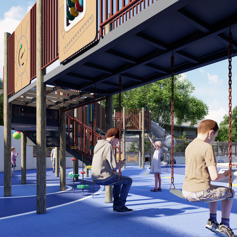 Kindergarten diapositiva niños diapositiva equipo kindergarten al aire libre equipo de la diversión kindergarten combinación diapositiva fabricante