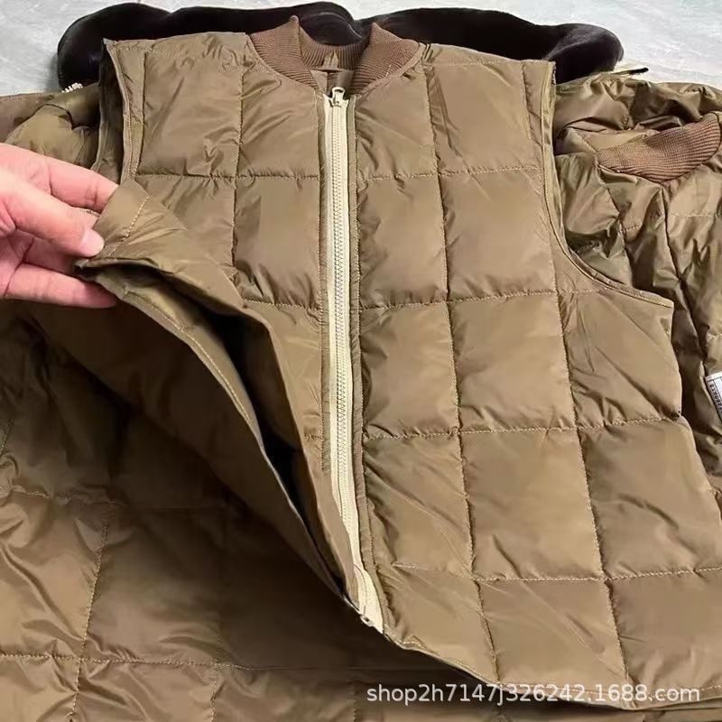 New Full down Coat, Warm and Thickeneded, Removable Inner Liner, Double Inner Liner, Can Be Exchanged for Old Camouflage down Coat