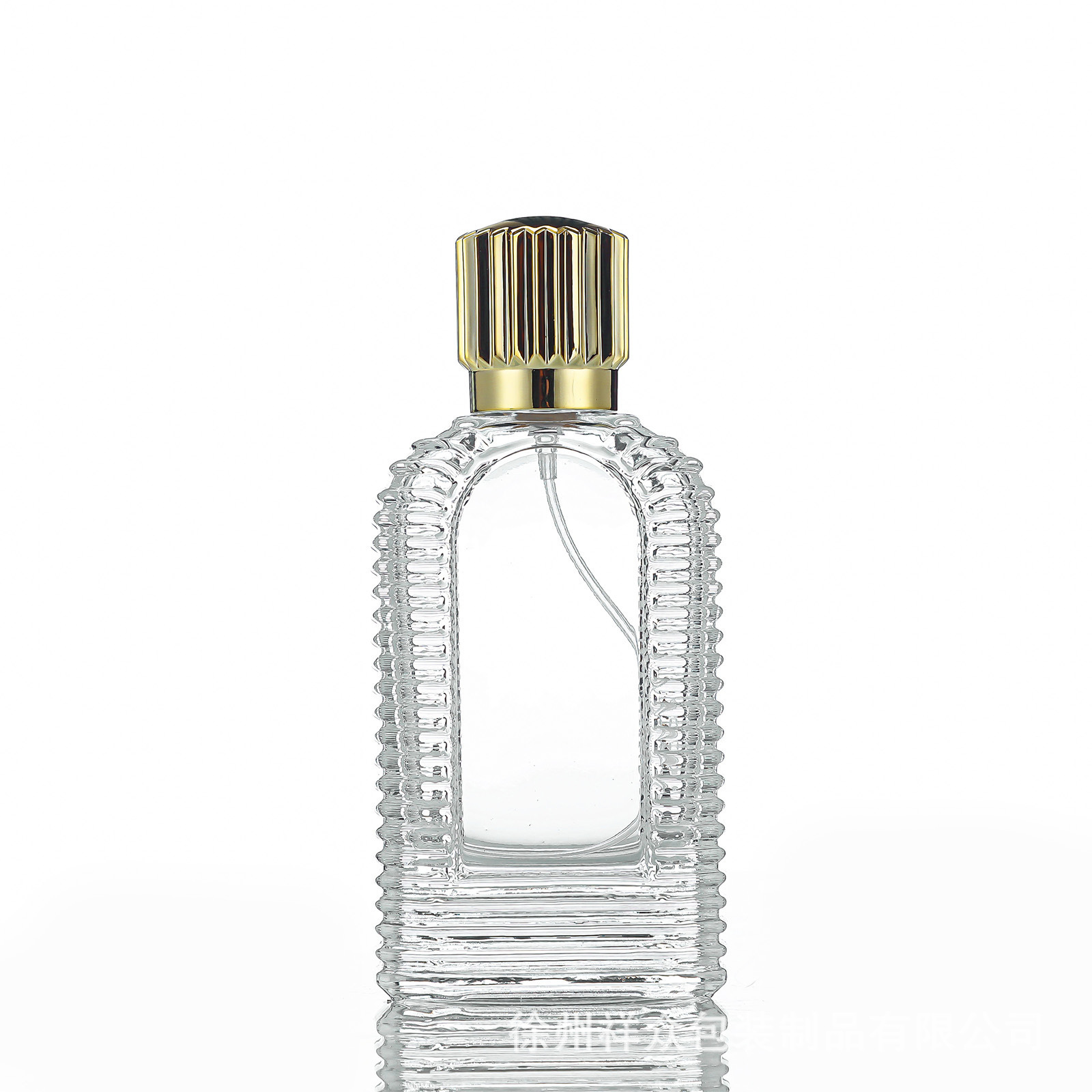 El fabricante suministra botellas de perfume de bayoneta de alta gama con tiras verticales de fondo grueso de 60 ml de botellas de vidrio vacías, botellas separadas y spray portátil. image 6