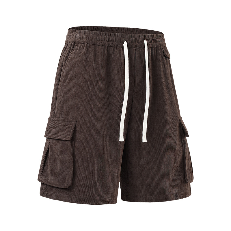 Source Manufacturer Trendy Brand Loose Men's Cargo Shorts Versatile Casual Japanese Multi-Pocket Sports Shorts Summer