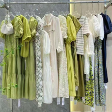 杭州轻奢品牌【迪斯兰柏】专柜品牌撤柜25夏一手货源尾货走份批发