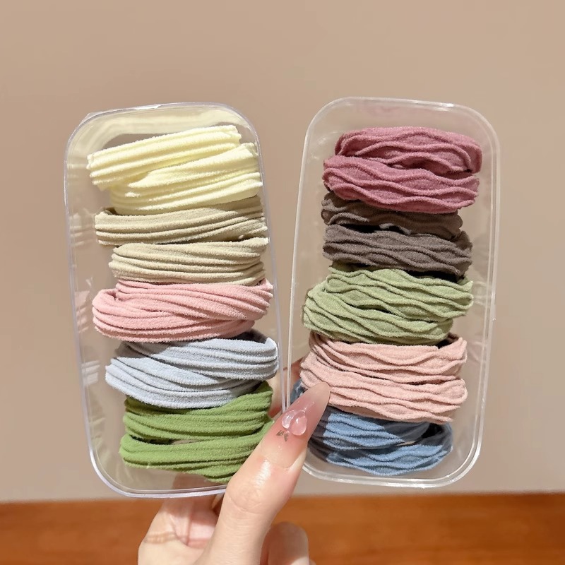 High Ponytail Hair Tie, High Elasticity Durable Rubber Band, Women's Hair Band, 2025 New Model, High-End Versatile Hair Accessory