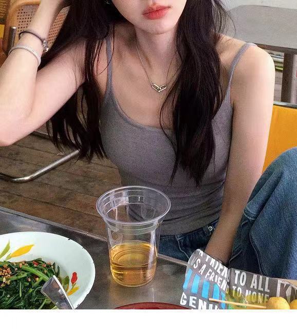 Finna Fu primavera y verano puro deseo de mejorar el cuerpo expandiendo el chaleco de pecho pequeño cinturón desmontable cojín de pecho para usar dentro