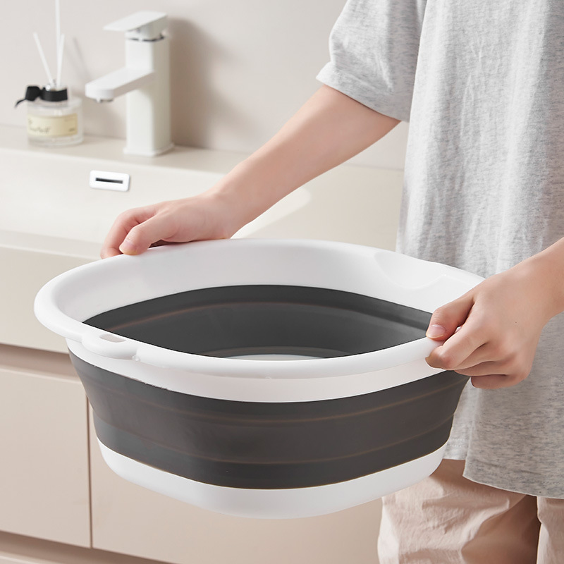 折りたたみバケツ折りたたみ洗面器 10 リットル 5L 洗面器洗面器洗面器車旅行ポータブル洗面器|undefined