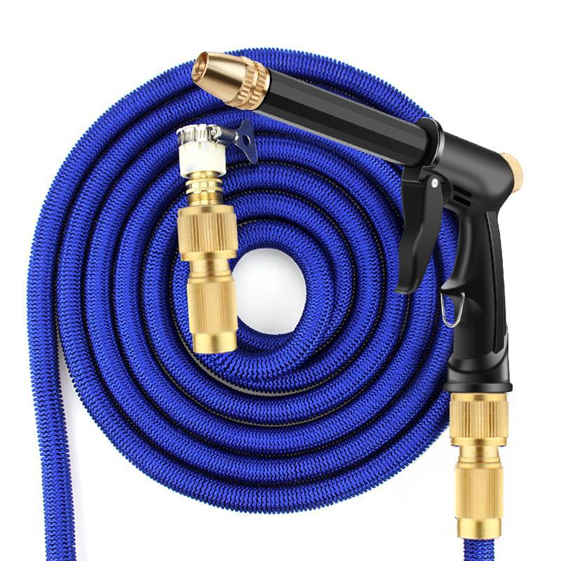 high pressure Car Wash Water gun household Artifact Telescoping Water pipe hose Running water Nozzle automobile tool suit