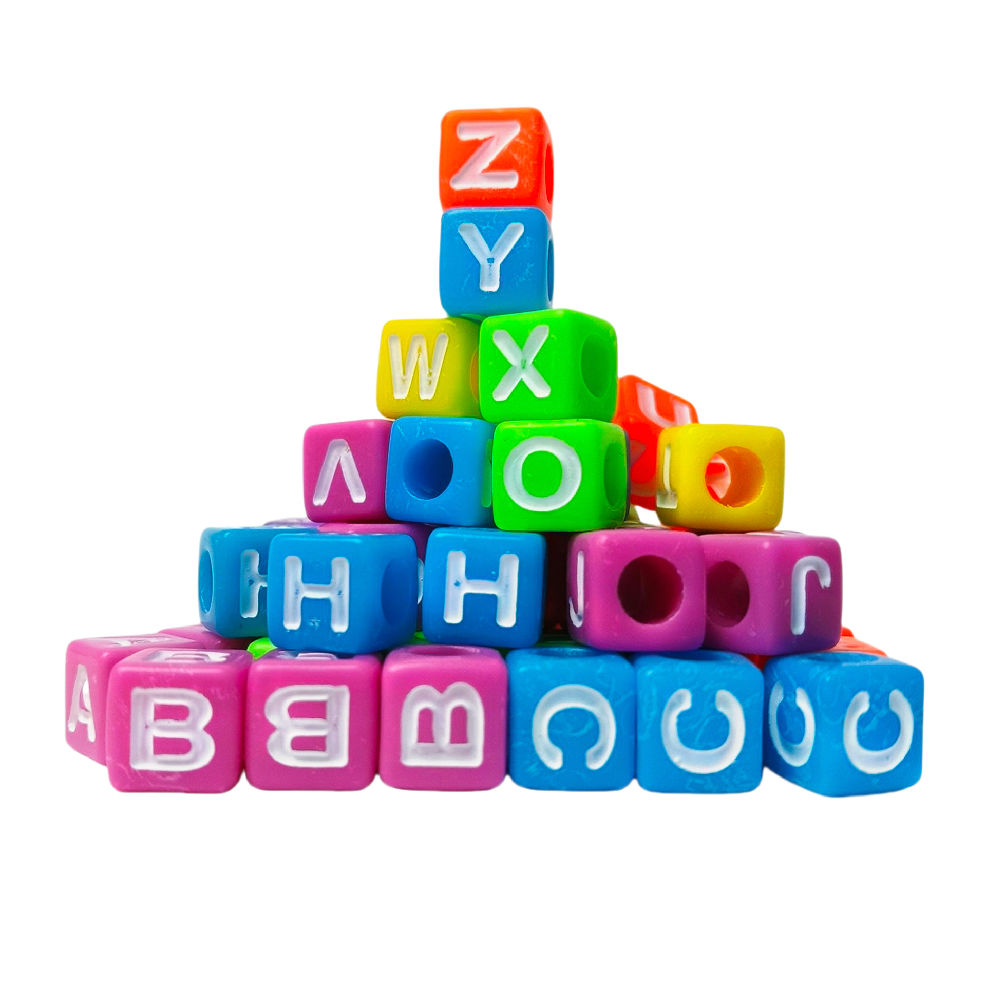 �羳����864pcs 6ɫ7*7mm A&mdash;Z��ĸ�� DIY�����������������׼�