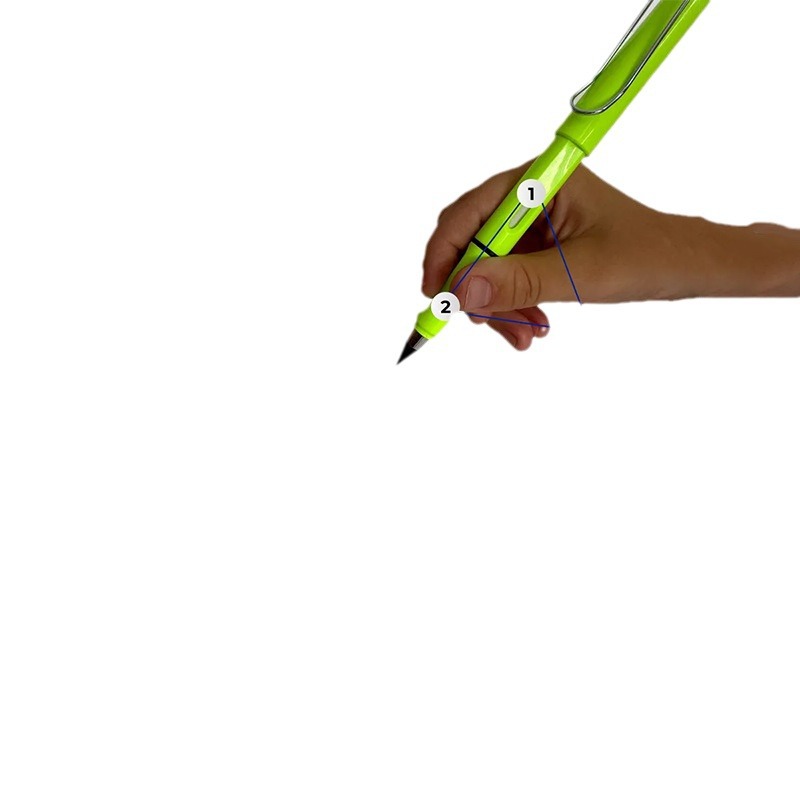 Mayorista 12 colores eterno juego de lápiz para estudiantes dibujo de arte pintura segura protección ambiental sin cortar no es fácil romper lápiz