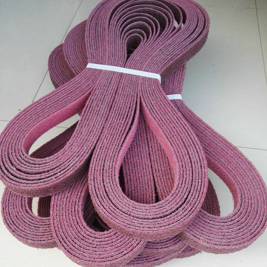 3M进口尼龙环带 砂带50*2100铝氧化拉丝加工 不锈钢 鋁拉絲加工