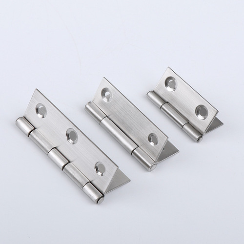 Manufacturer supplies 304 stainless steel hinges, cabinet small swing hinges, chassis industrial spring self-closing hinges