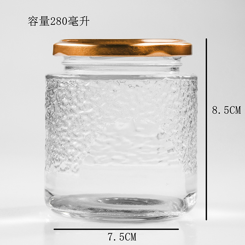 现货批发竖纹燕窝瓶加厚玻璃瓶空瓶子可蒸煮耐高温大口鲜炖密封瓶|undefined