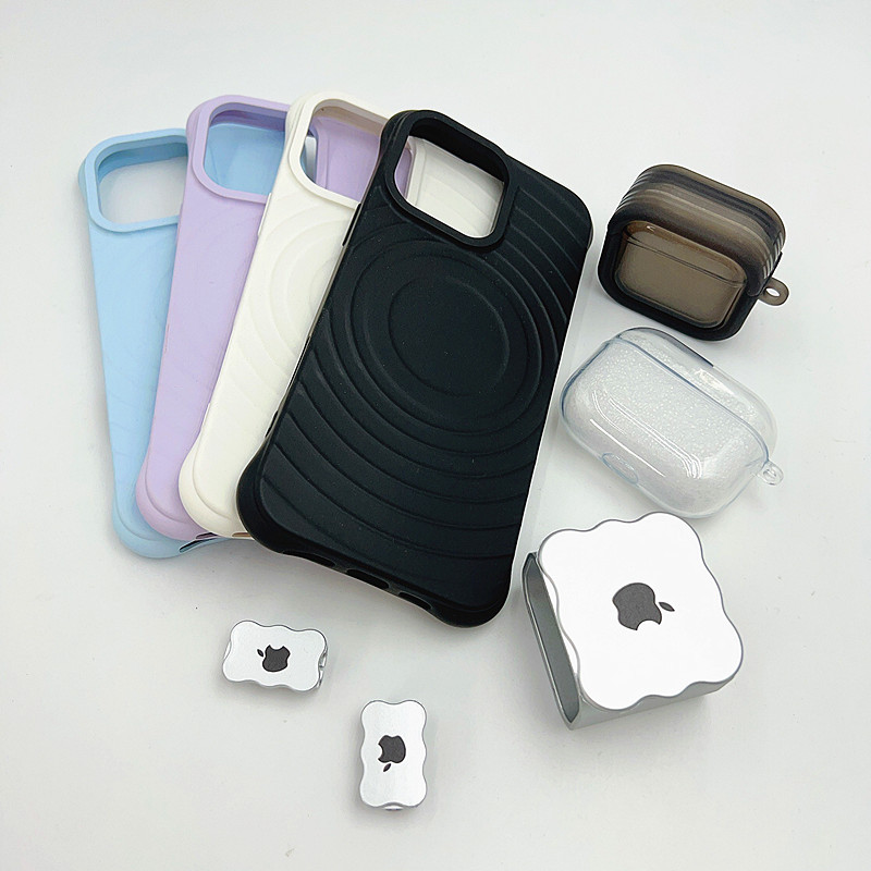 手机壳耳机壳充电头保护壳咬线器单词机保护套保护壳素材批发样品