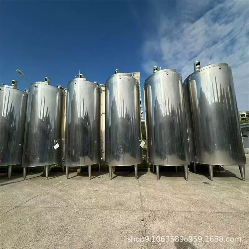 出售二手啤酒发酵罐全自动饮料设备二手果酒发酵罐啤酒发酵罐