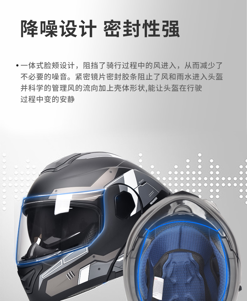 Ad Electric Motorcycle Helmet Men's and Women's Motorcycle Safety Helmet All-Season Full-Face Helmet 3C/Dot Certified Open-Face Helmet