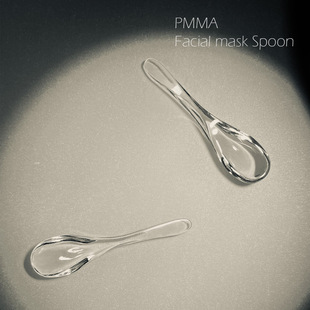 Source Manufacturer Spot Pmma Acrylic Transparent Mask Spoon Mask Adjustment Tool Mask Bowl Set Mask Stick