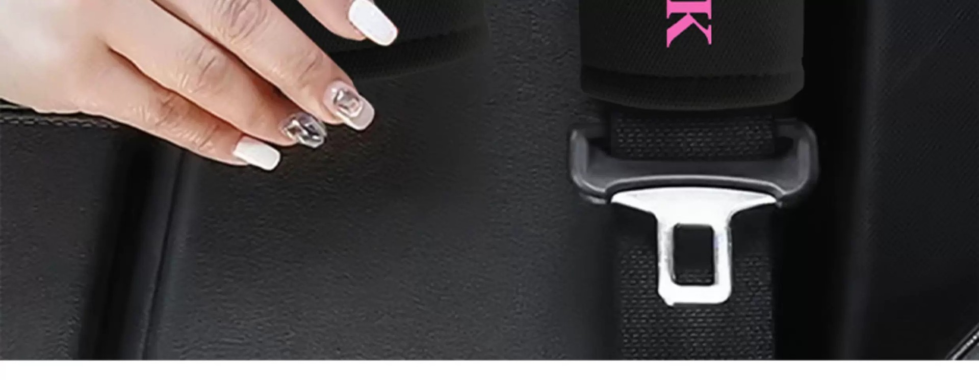 Fortune and Good Luck Car Seatbelt Shoulder Pad Ice Silk Summer Seatbelt Protector Anti-Wear Clothing Car Interior Decoration