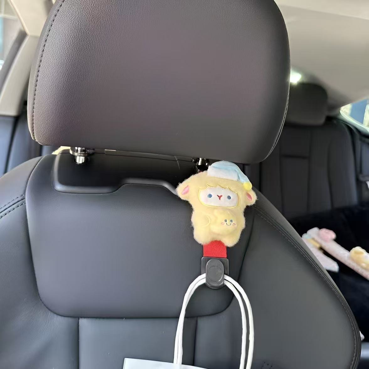 Original Cartoon Cute Little Sheep Safety Belt Anti-Neck Chafing Four-Season Universal Safety Belt Shoulder Pad Set Decoration