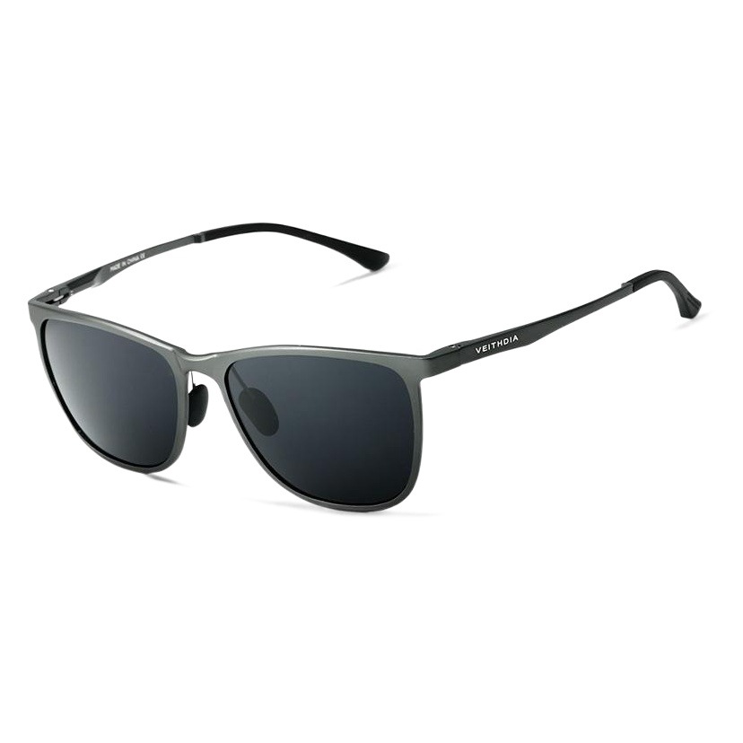 Gafas de sol polarizadas de colores de aluminio y magnesio de marco completo, delgadas y ligeras de moda, gafas de sol de conducción 6630