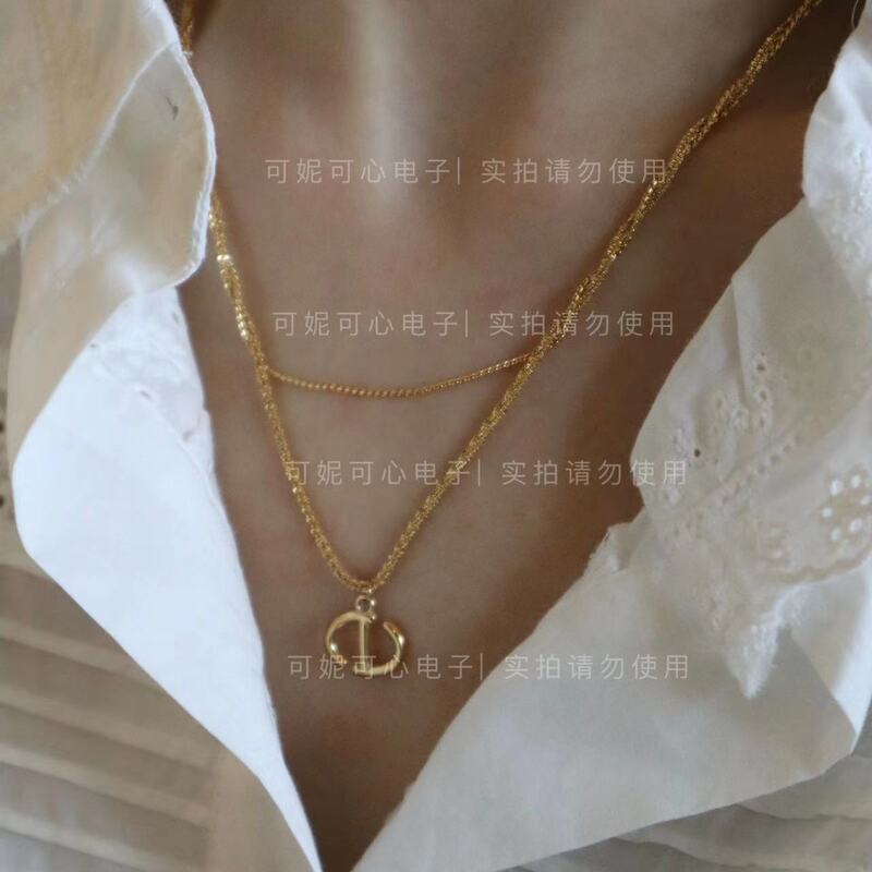 244 bath series titanium steel necklace detachable 2 necklaces cost-effective by head case in stock O3-4