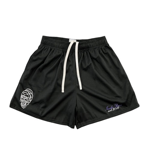 American style trendy shorts, IP casual sports mesh four-pocket shorts for men, not reaching the knees, basketball running training shorts for men and women