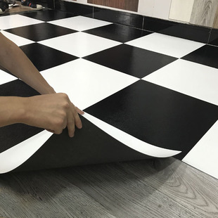 5 Flat pvc Floor Leather Cement Floor Directly Laying Imitation Tiles Home Commercial Plastic Floor Stickers Self-adhesive Paving Stickers