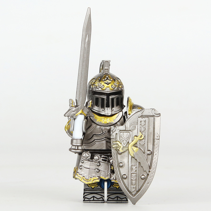 Foreign Trade Special Bagged Minifigure Z151 Saroske De Shenro Warrior Cross-Border Assembled Building Block Toys