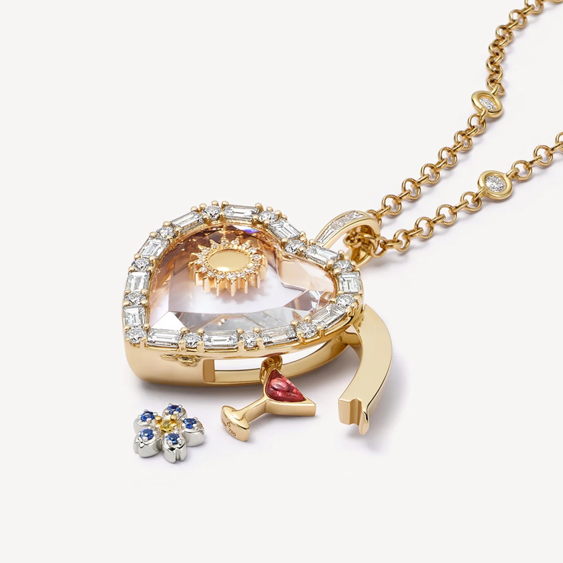 吊坠项可盒子中空相盒个性复古开合diy设计吊坠热销跨境透明铜