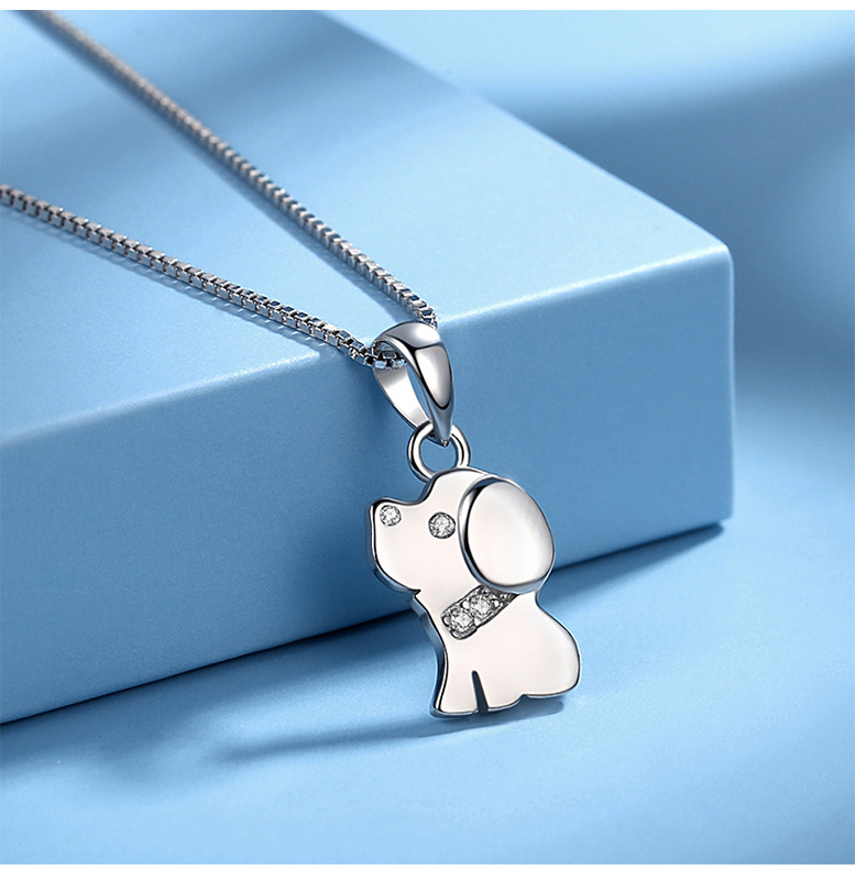 925 Sterling Silver Dog display picture 1