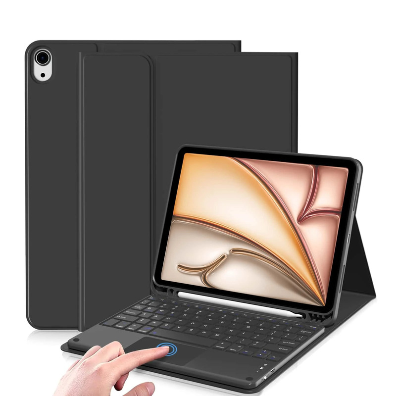 New iPadAir6 protective case iPad10.2 inch bluetooth keyboard case iPad Pro13 keyboard with touchpad