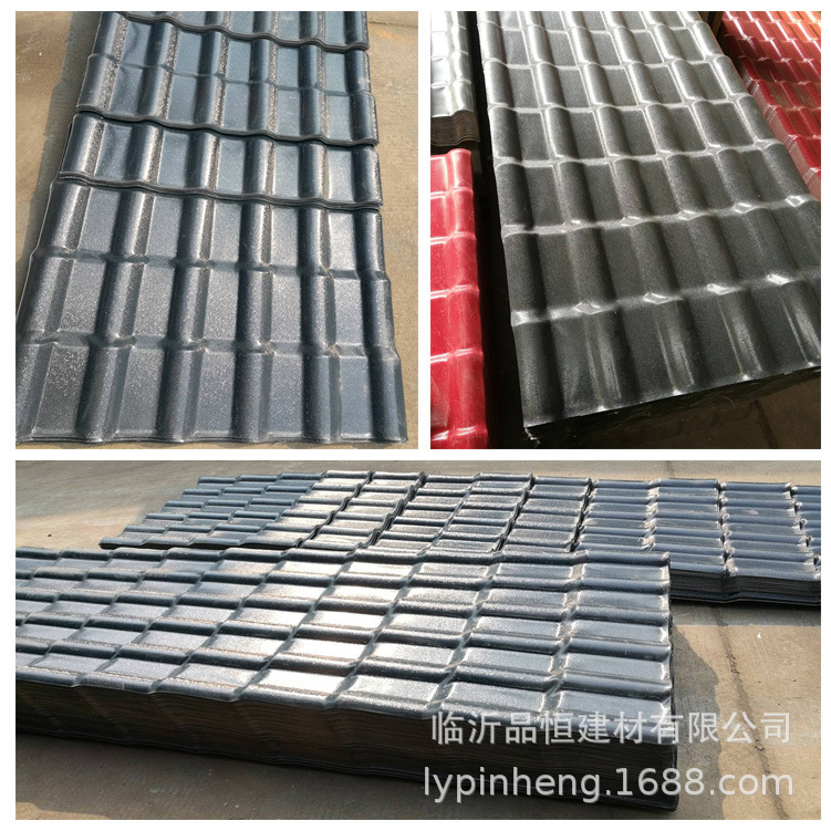 瑞痕亳州asapvc合成树脂瓦的价格琉璃瓦厂家农村新房房顶瓦别墅瓦