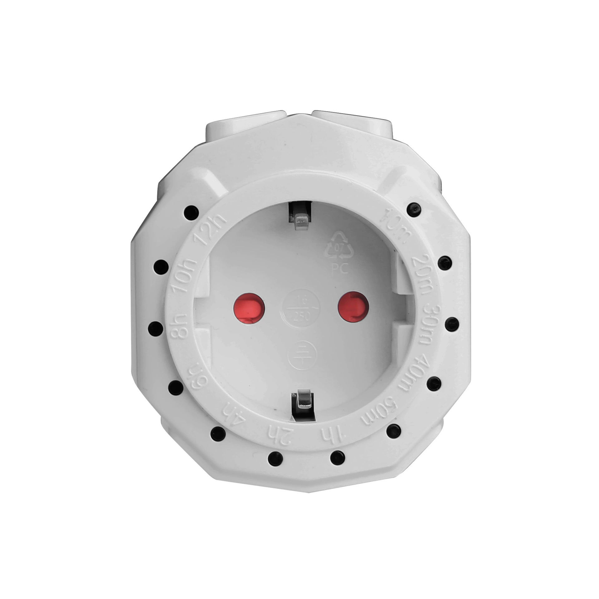 Новая европейская розетка для обратного отсчета, двухкнопочная розетка для кухонного таймера, розетка для переключателя