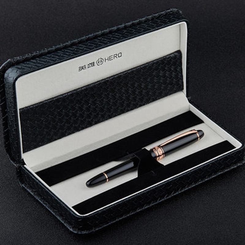 英雄钢笔100箭标金笔男女士企业团购礼品钢笔礼盒套装可logo