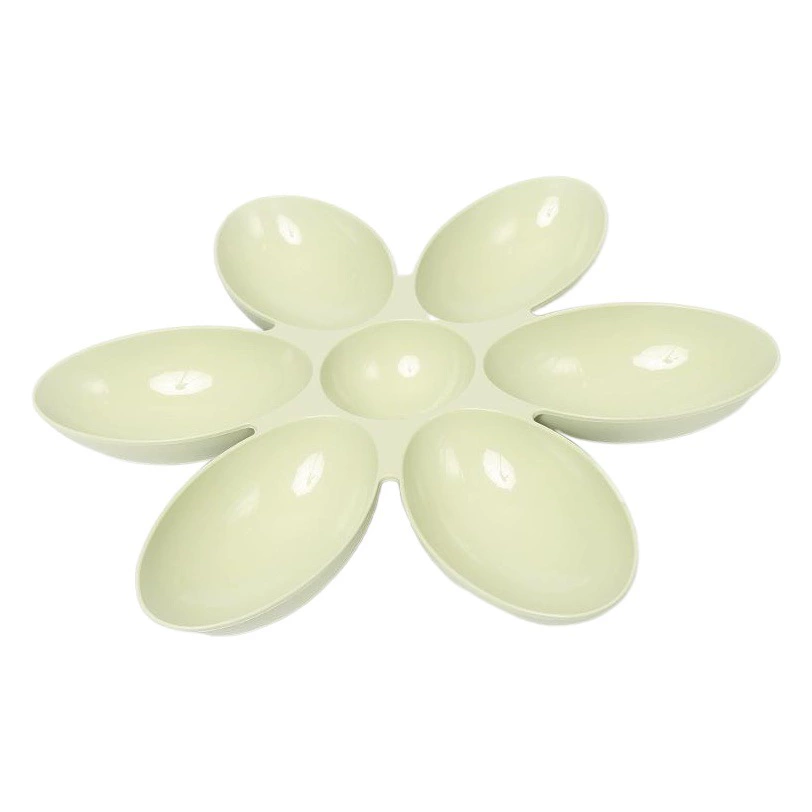 Домашнее животное кошка миска собака обеденная тарелка шесть лепестков миска для домашних животных миска для щенков КОШКА анти-выхватывание пластиковая миска заводской выход