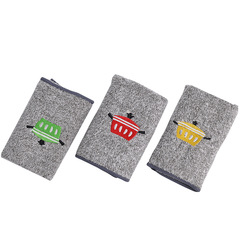 竹炭纖維雙面抹布吸水不掉毛去油洗碗布家用清潔百潔布廚房洗碗巾