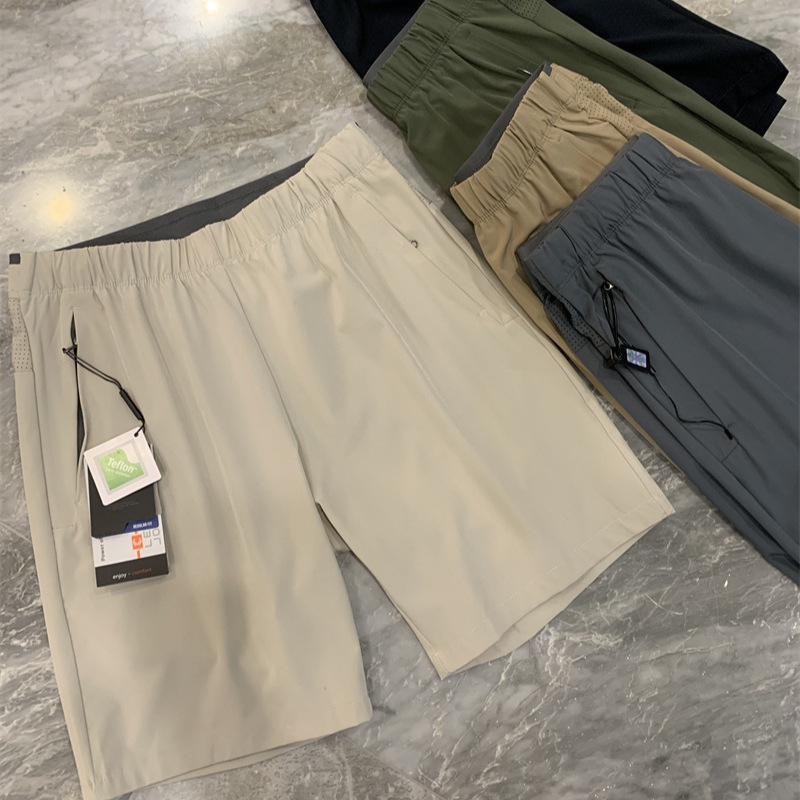 Flat Replacement! Laser Punching on the Back Waist! Elevator 899! Men's Trendy Outdoor Stereo Functional Sports Shorts Flat Replacement! Laser Punching on the Back Waist! Elevator 899! Men's Trendy Outdoor Stereo Functional Sports Shorts
