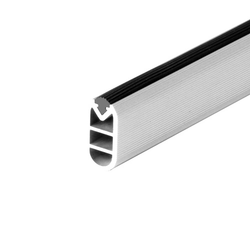 Factory direct sales simple cabinet thickened silent clothes hanging rod thickened cutting wardrobe rod flange wardrobe clothes rod