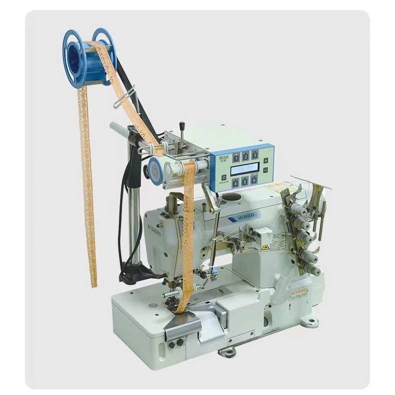 Marca al por mayor nuevo dukopu seis segmentos elástico ajustable microordenador libre máquina de la correa libre elástico máquina de coser auxiliar