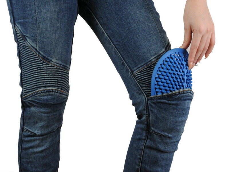 LOONG BIKER moto jeans Mujer Caballero resistente a la caída de la motocicleta pantalones de montar resistente a la rotura Kevlar resistente al desgaste