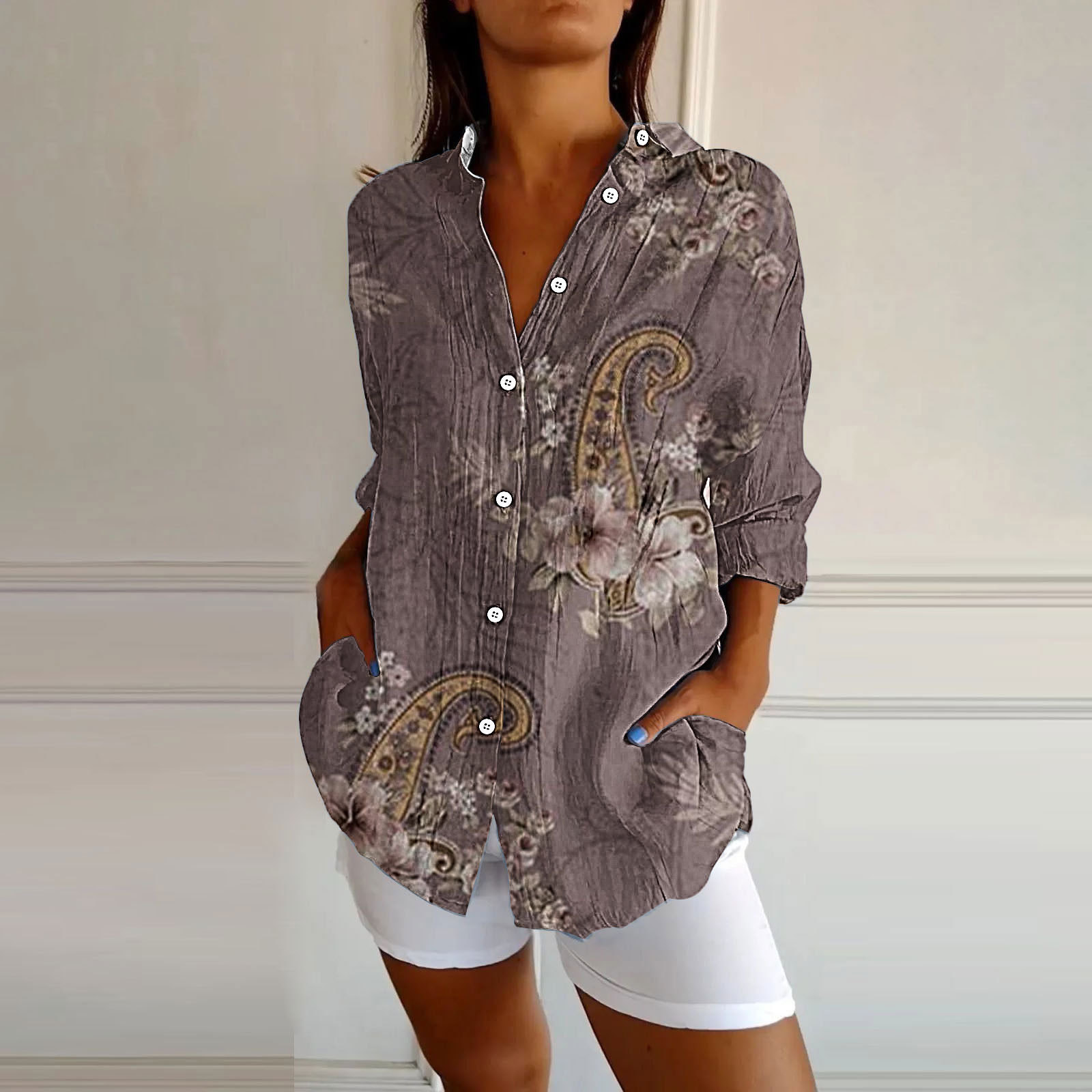 (Cross-border trading), shirt, 3D, European style